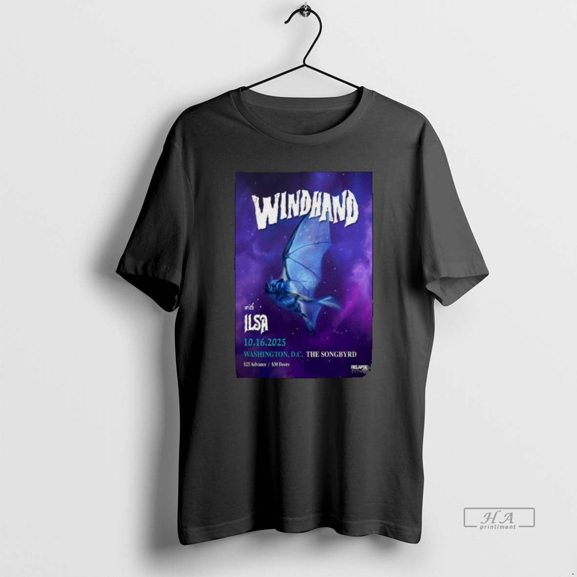 Official Trendy Windhand The Songbyrd Washington Dc Oct 16 2025 Long Sleve Unisex T-shirt, Sweatshirt, Hoodie, Long Sleeve Tee - T-Shirt, Sweatshirt, Hoodie