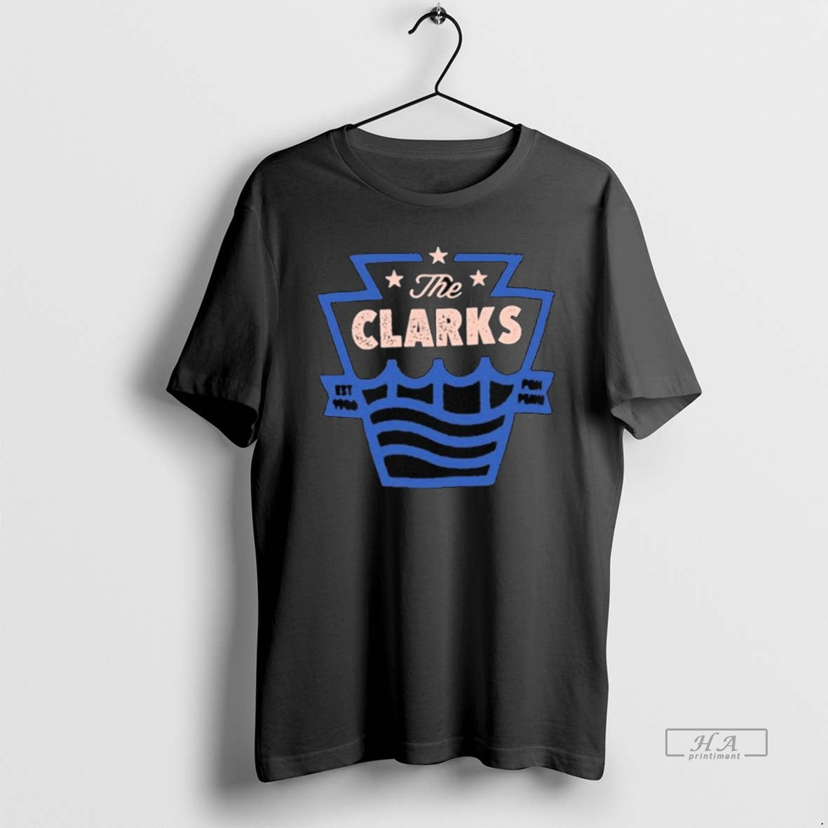 Official Trendy The Clarks Pgh Penn Est 1986 Unisex T-shirt, Sweatshirt, Hoodie, Long Sleeve Tee - T-Shirt, Sweatshirt, Hoodie