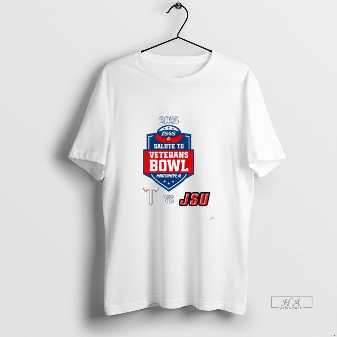 Official Trojans Of Troy Vs The Gamecocks Of Jacksonville State 2025 Salute To Veterans Bowl - T-Shirt, Sweatshirt, Hoodie