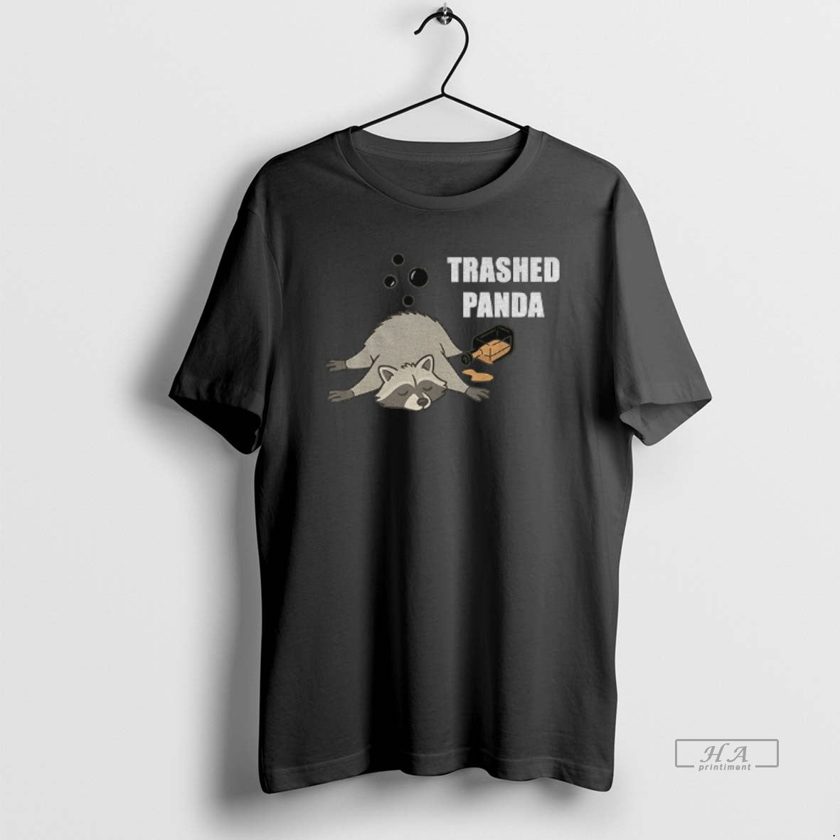 Official True Story Of Raccoon In Virginia Liquor Story Trashed Panda - T-Shirt, Sweatshirt, Hoodie