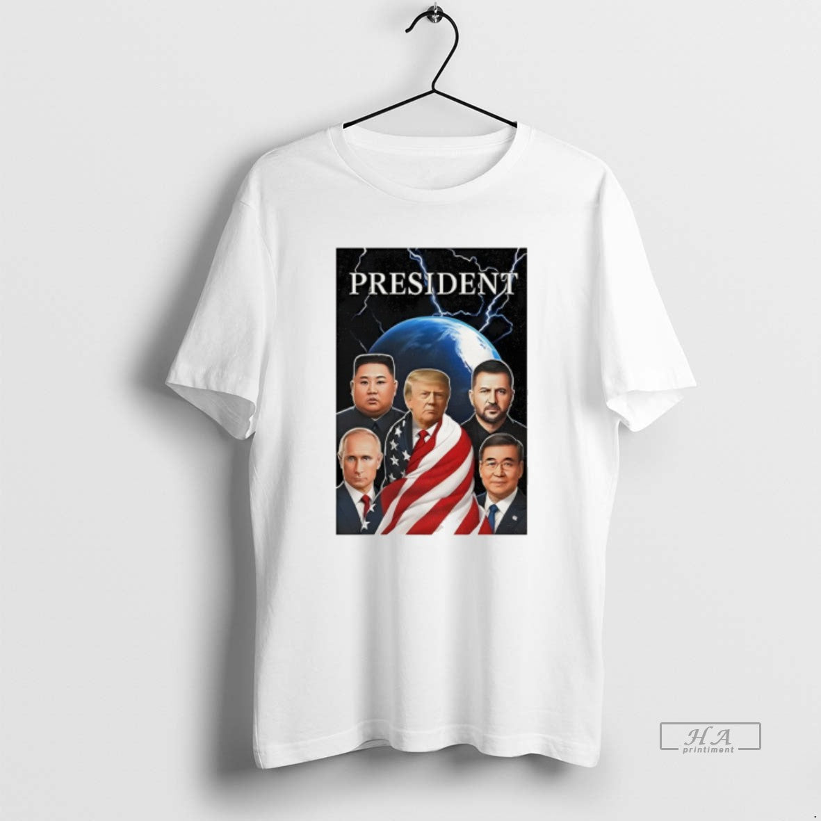 Official Trump Putin Zelenskyy Kim Jong Un Xi Jinping Global Presidents Unisex T-shirt, Sweatshirt, Hoodie, Long Sleeve Tee - T-Shirt, Sweatshirt, Hoodie