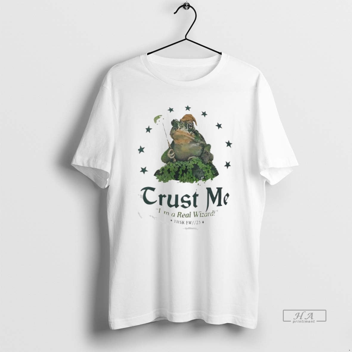 Official Trust Me Im A Real Wizard Frog Graphic - T-Shirt, Sweatshirt, Hoodie