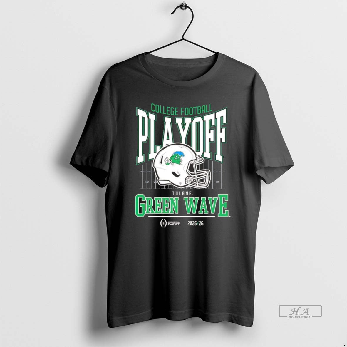 Official Tulane Green Wave 2025 26 College Football Playoff Cfp Helmet Chriast - T-Shirt, Sweatshirt, Hoodie