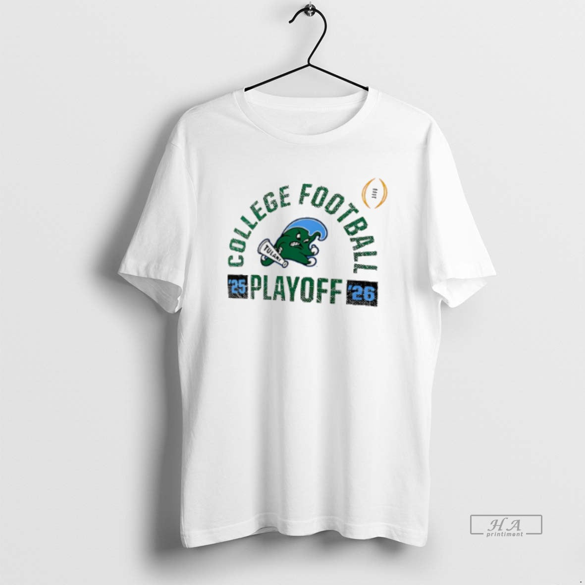 Official Tulane Green Wave 2025 26 College Football Playoff Touchdown Glory - T-Shirt, Sweatshirt, Hoodie