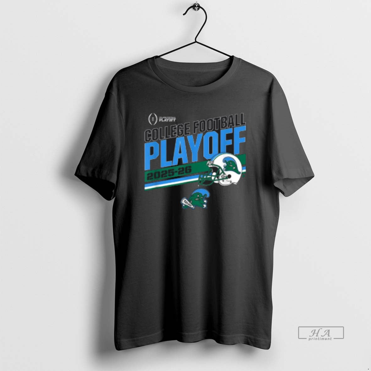 Official Tulane Green Wave College Football Playoff Stripe 2025 - T-Shirt, Sweatshirt, Hoodie