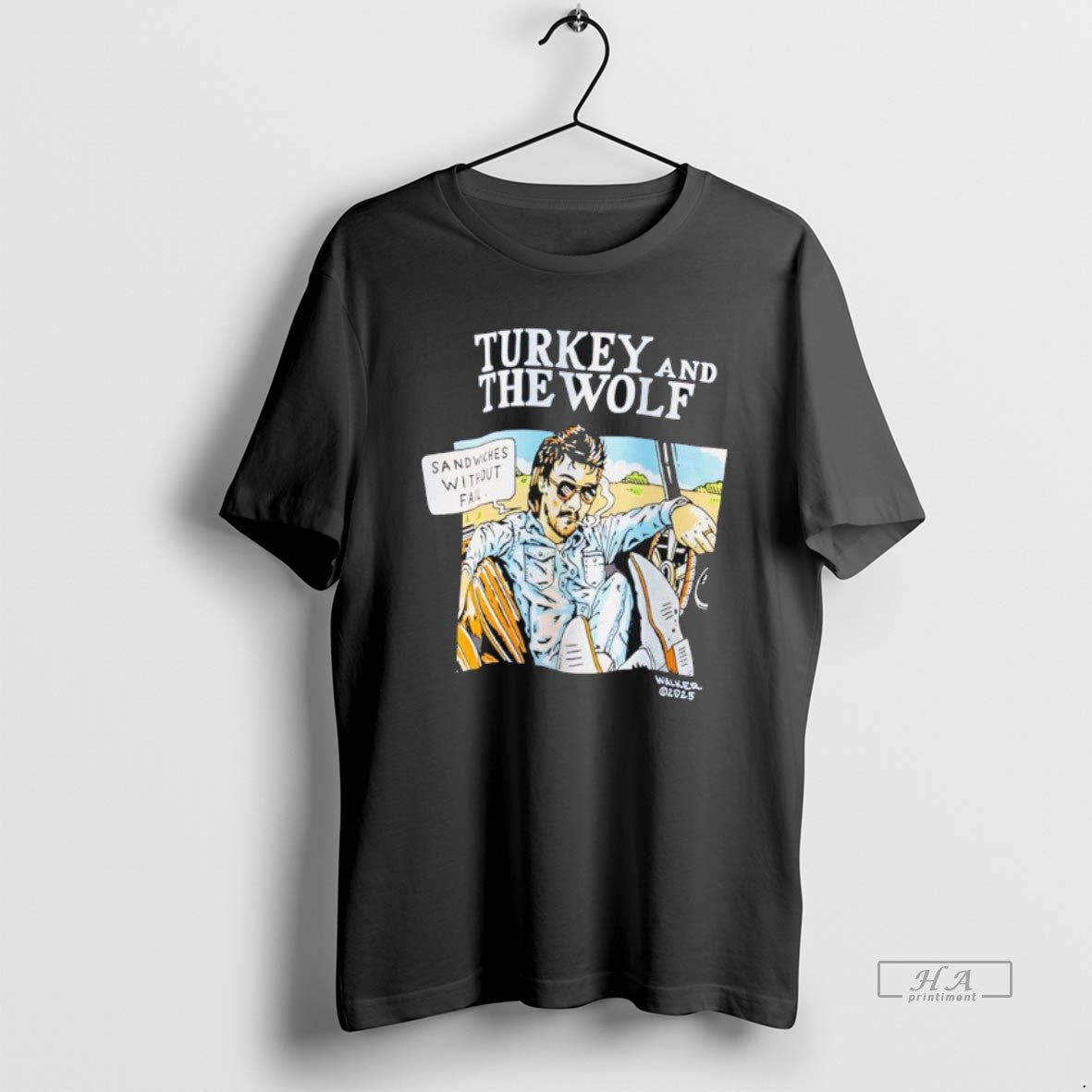 Official Turkey And The Wolf Sandwich Revenge Graphic - T-Shirt, Sweatshirt, Hoodie