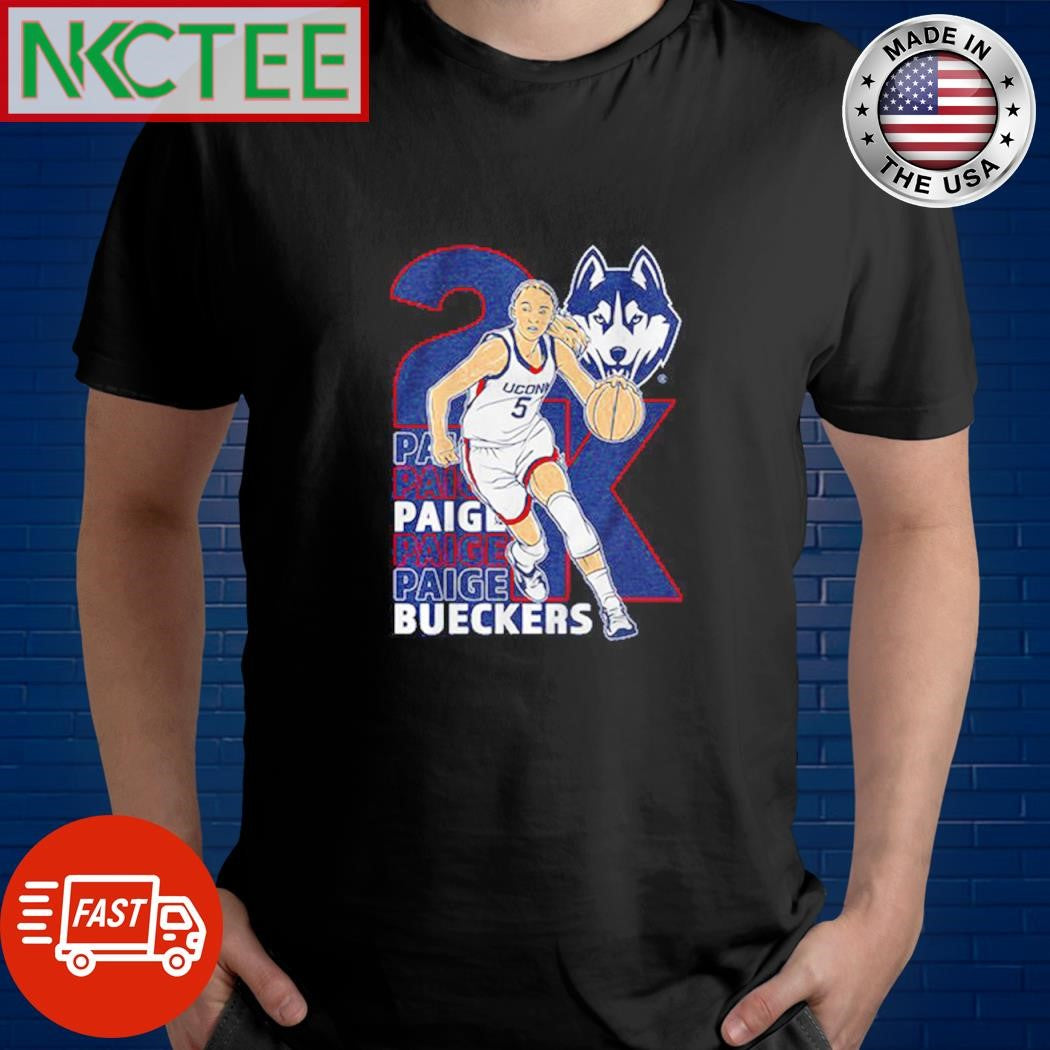 Official UConn Basketball Paige Bueckers 2K bounce ball shirt Unisex T-shirt, Sweatshirt, Hoodie, Long Sleeve Tee - T-Shirt, Sweatshirt, Hoodie