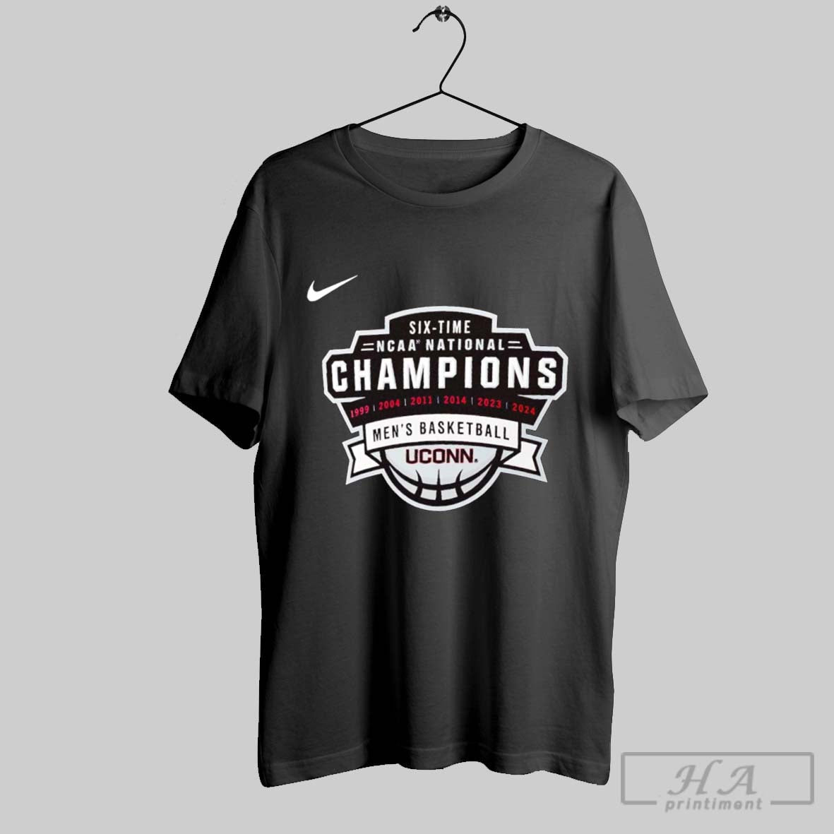 Official Uconn Huskies Mens Basketball 6 Time Ncaa National Champions Unisex T-shirt, Sweatshirt, Hoodie, Long Sleeve Tee - T-Shirt, Sweatshirt, Hoodie