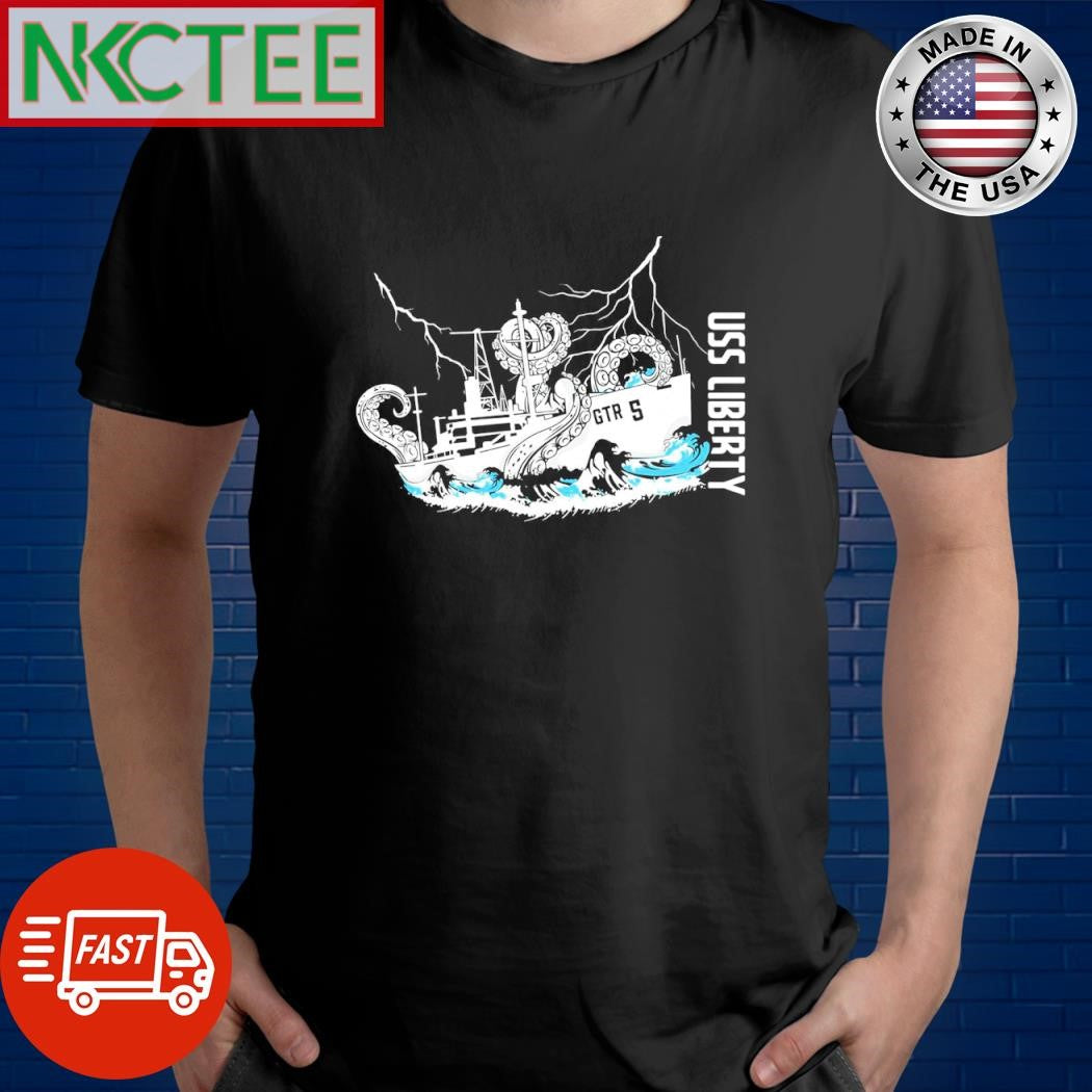 Official USS Liberty GTR S shirt Unisex T-shirt, Sweatshirt, Hoodie, Long Sleeve Tee - T-Shirt, Sweatshirt, Hoodie