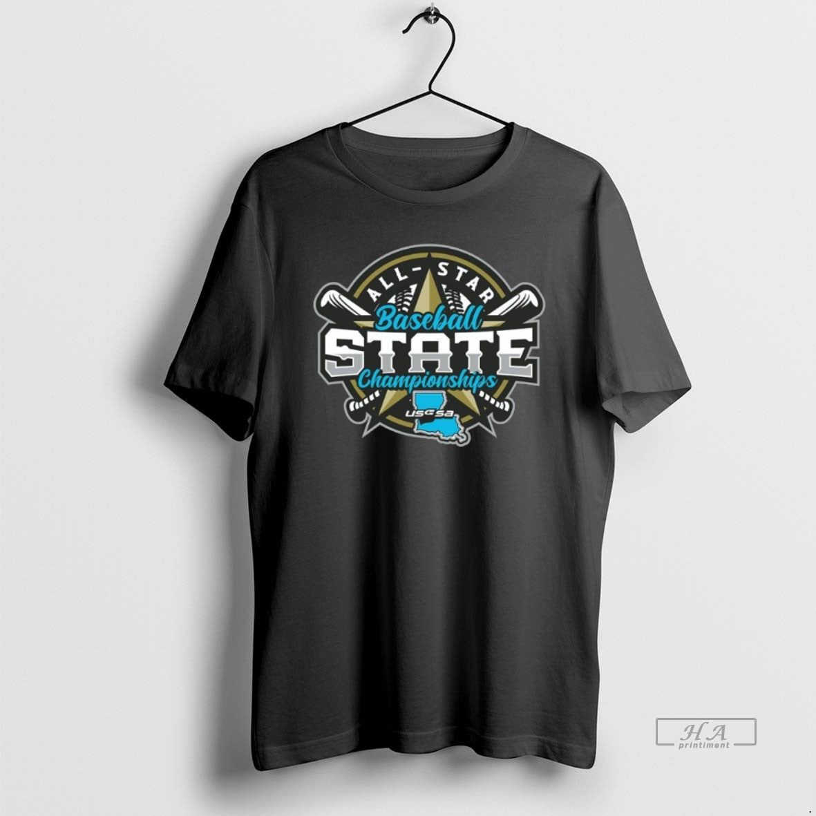 Official Usssa Baton Rouge All Star Baseball State Championship 2025 - T-Shirt, Sweatshirt, Hoodie