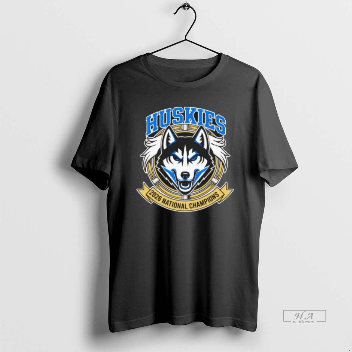 Official Uconn Huskies Win 2026 National Championship Unisex T-shirt, Sweatshirt, Hoodie, Long Sleeve Tee - T-Shirt, Sweatshirt, Hoodie