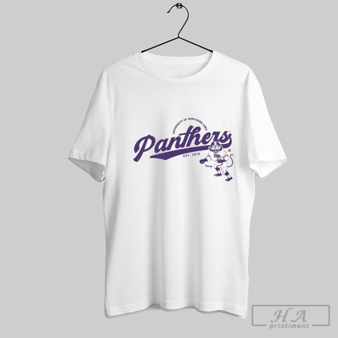 Official University Of Northern Iowa Panthers Script Logo Heavyweight Unisex T-shirt, Sweatshirt, Hoodie, Long Sleeve Tee - T-Shirt, Sweatshirt, Hoodie