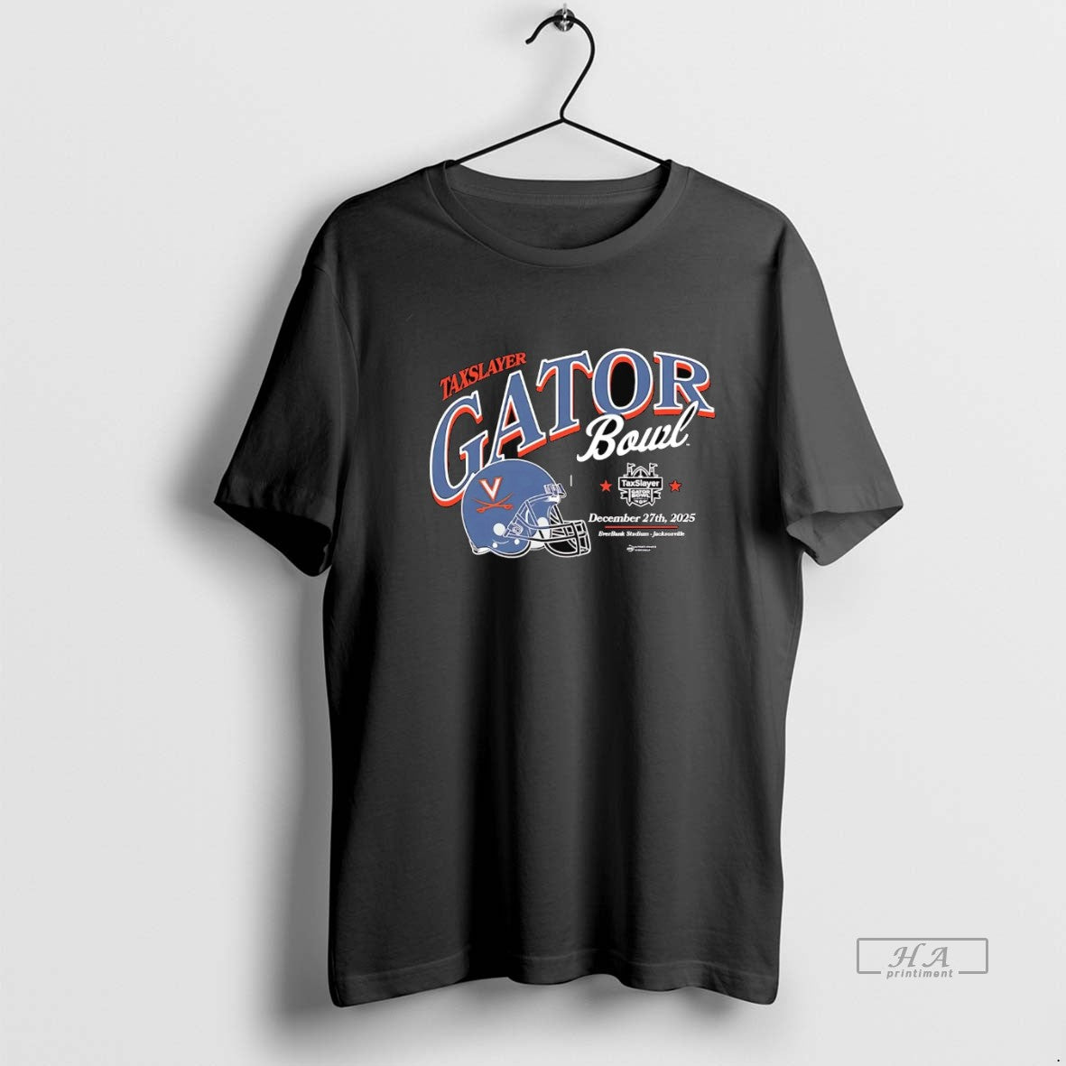 Official Virginia Cavaliers 2025 Taxslayer Gator Bowl Helmet - T-Shirt, Sweatshirt, Hoodie