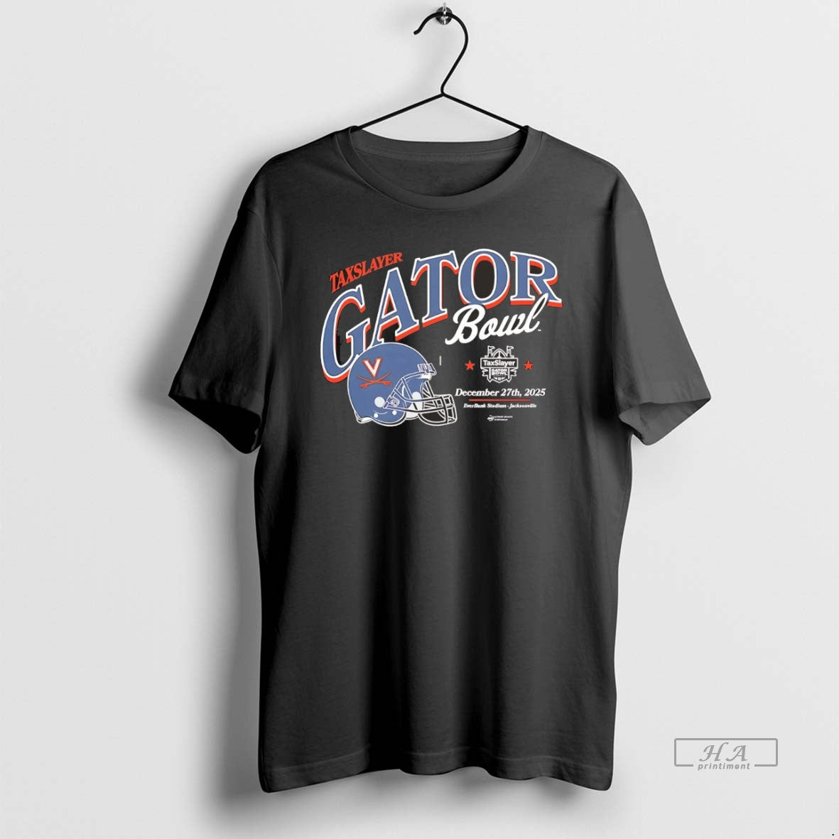 Official Virginia Cavaliers 2025 Taxslayer Gator Bowl Helmet Chriast - T-Shirt, Sweatshirt, Hoodie