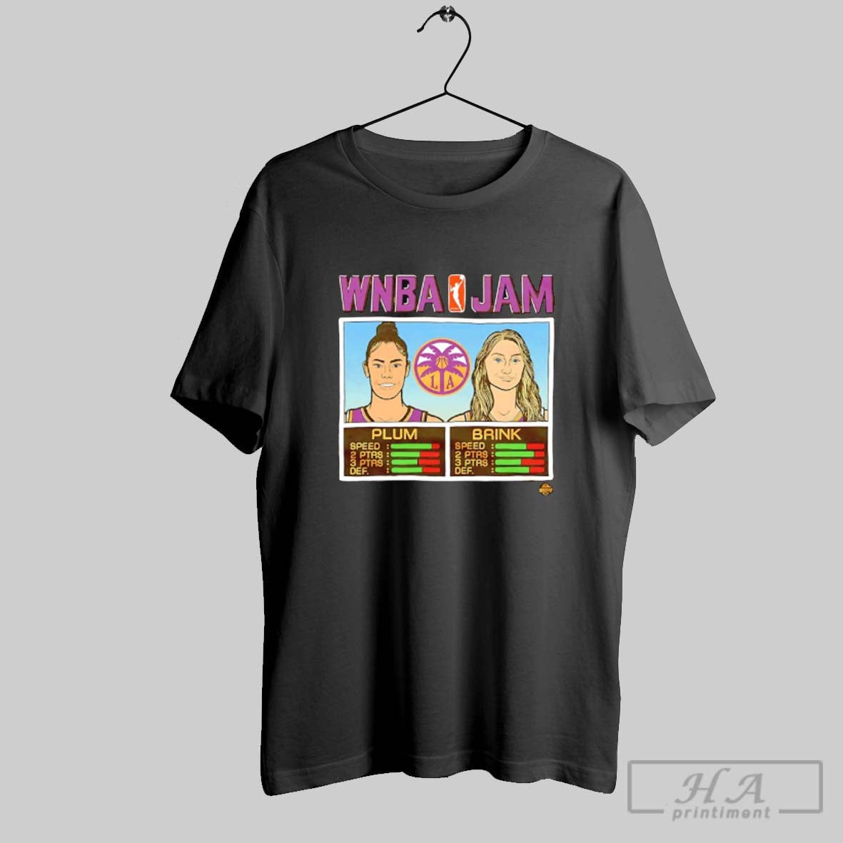 Official Wnba Jam Los Angeles Sparks Kelsey Plum And Cameron Brink Unisex T-shirt, Sweatshirt, Hoodie, Long Sleeve Tee - T-Shirt, Sweatshirt, Hoodie