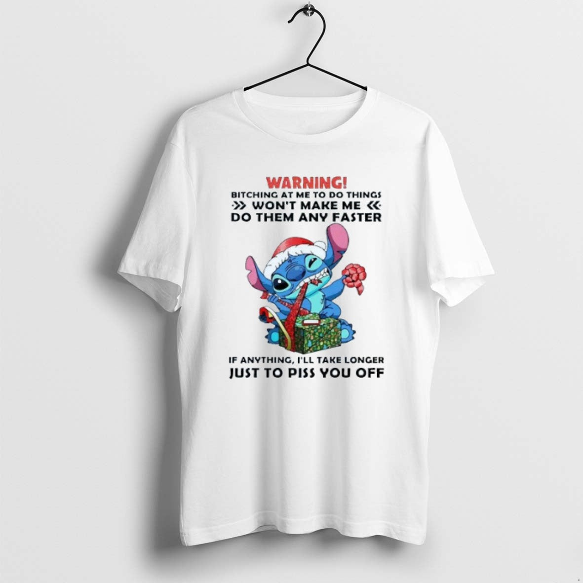 Official Warning Bitching At Me To Do Things Wont Make Me Do Them Any Faster - T-Shirt, Sweatshirt, Hoodie