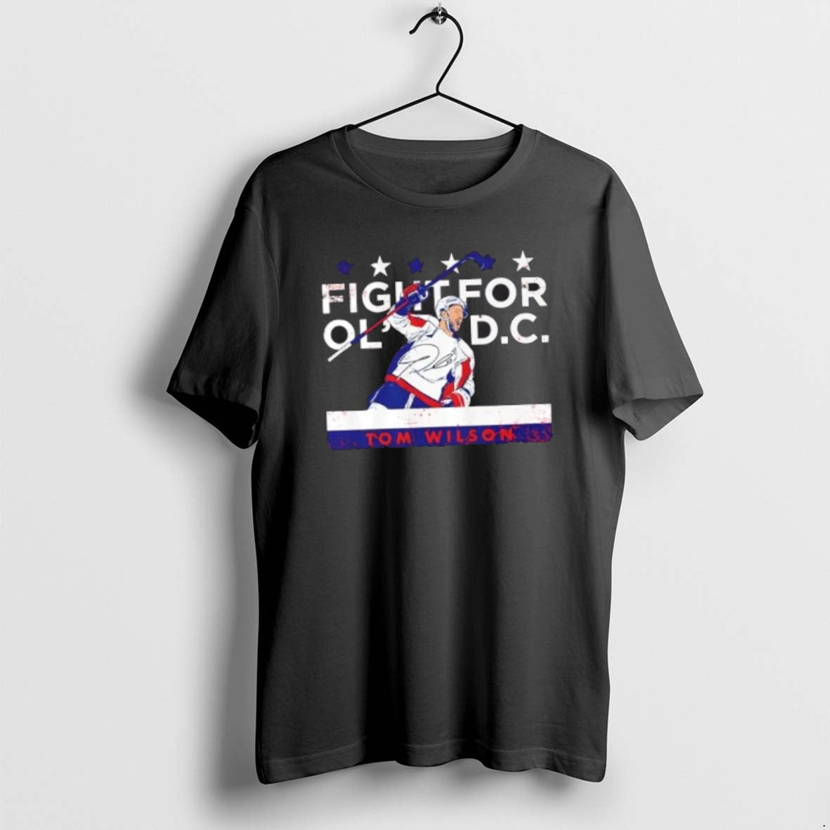 Official Washington Capitals Tom Wilson Fight For Old Dc - T-Shirt, Sweatshirt, Hoodie