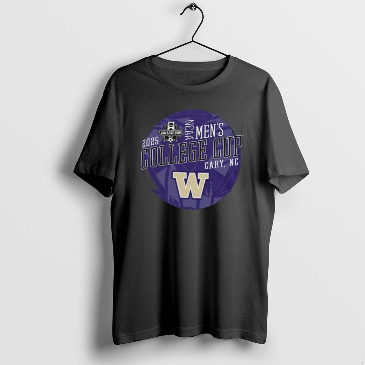 Official Washington Huskies 2025 Ncaa Mens College Cup Cary Nc - T-Shirt, Sweatshirt, Hoodie