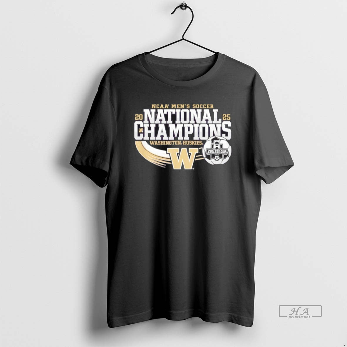 Official Washington Huskies National Champs 2025 Mens Soccer - T-Shirt, Sweatshirt, Hoodie