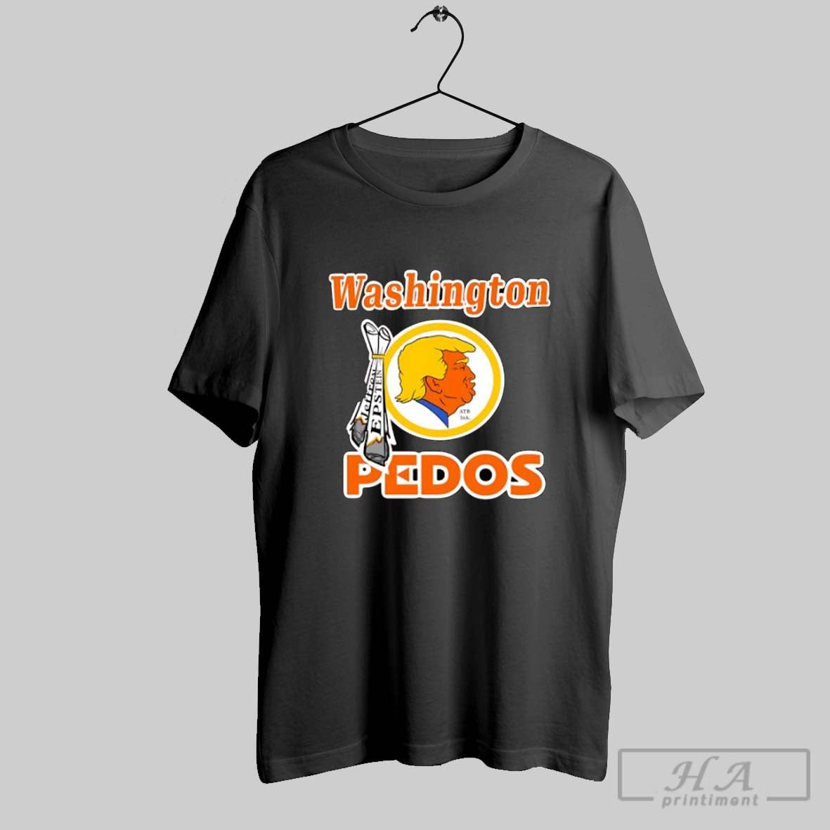 Official Washington Pedos Trump Jeffrey Epstein Controversy Posters Black Unisex T-shirt, Sweatshirt, Hoodie, Long Sleeve Tee - T-Shirt, Sweatshirt, Hoodie