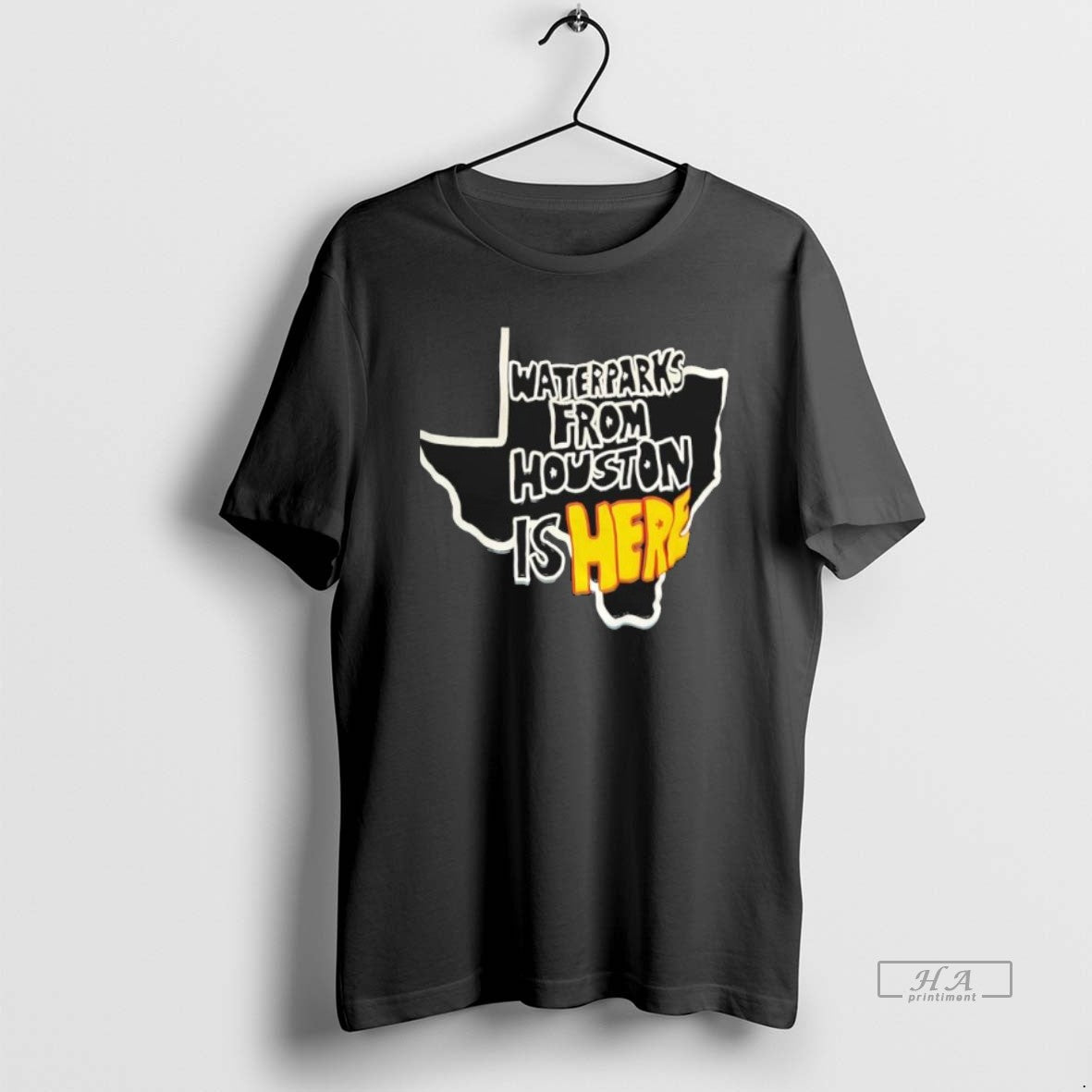 Official Waterparks From Houston Is Here - T-Shirt, Sweatshirt, Hoodie