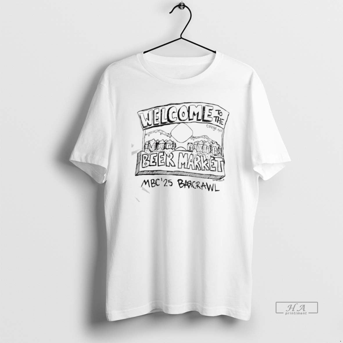 Official Welcome To The Beer Market Mbc25 Barcrawl - T-Shirt, Sweatshirt, Hoodie