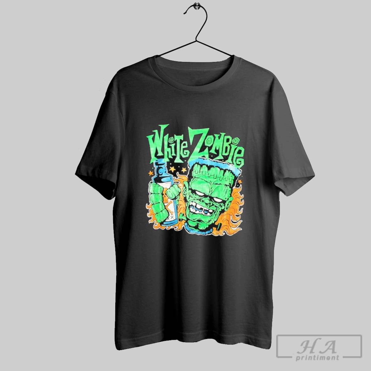 Official White Zombie Frank N Booze Unisex T-shirt, Sweatshirt, Hoodie, Long Sleeve Tee - T-Shirt, Sweatshirt, Hoodie