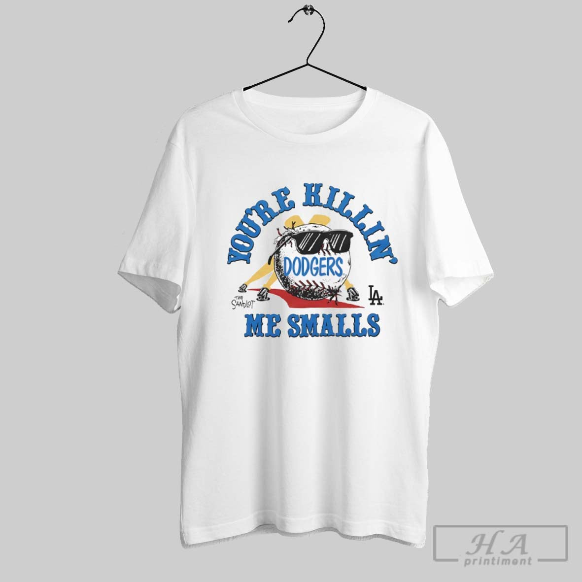 Official Youre Killin Me Smalls Los Angeles Dodgers X The Sandlot Unisex T-shirt, Sweatshirt, Hoodie, Long Sleeve Tee - T-Shirt, Sweatshirt, Hoodie