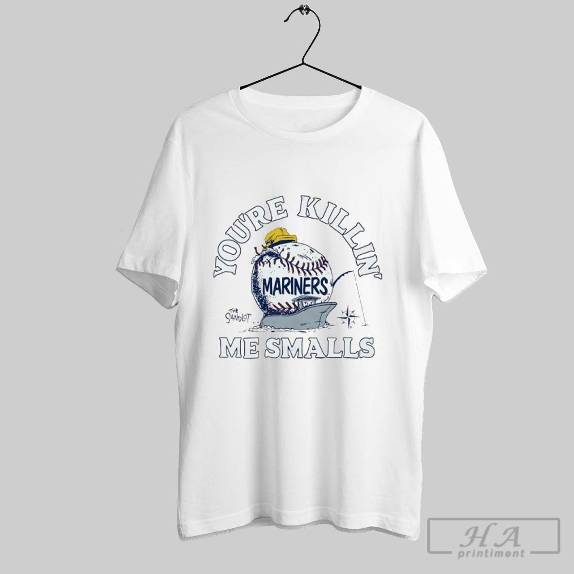 Official Youre Killin Me Smalls Seattle Mariners X The Sandlot Unisex T-shirt, Sweatshirt, Hoodie, Long Sleeve Tee - T-Shirt, Sweatshirt, Hoodie