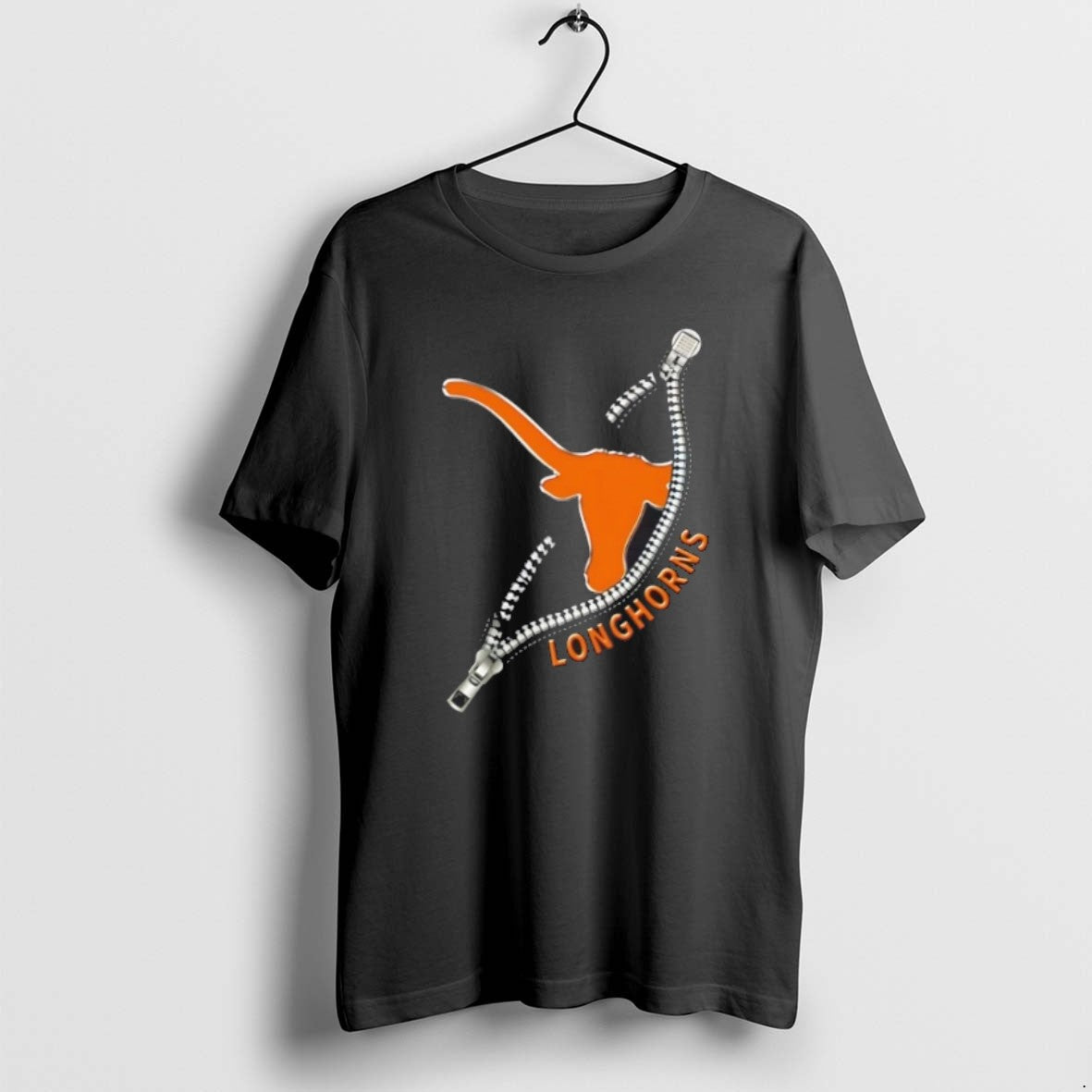 Official Zipper X Texas Longhorns Football Logo - T-Shirt, Sweatshirt, Hoodie
