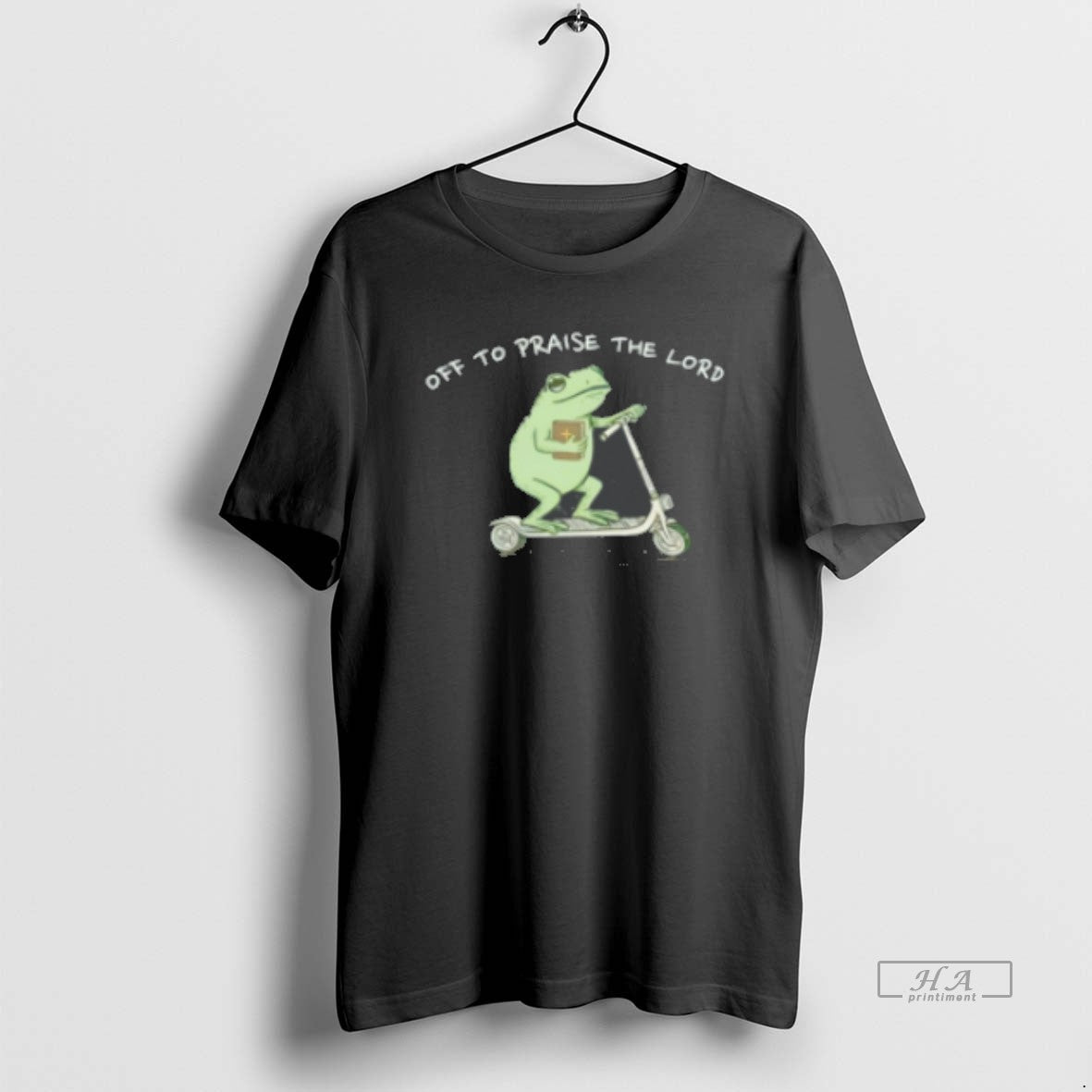 Official Frog Off To Praise The Lord Christian Classic Womens - T-Shirt, Sweatshirt, Hoodie