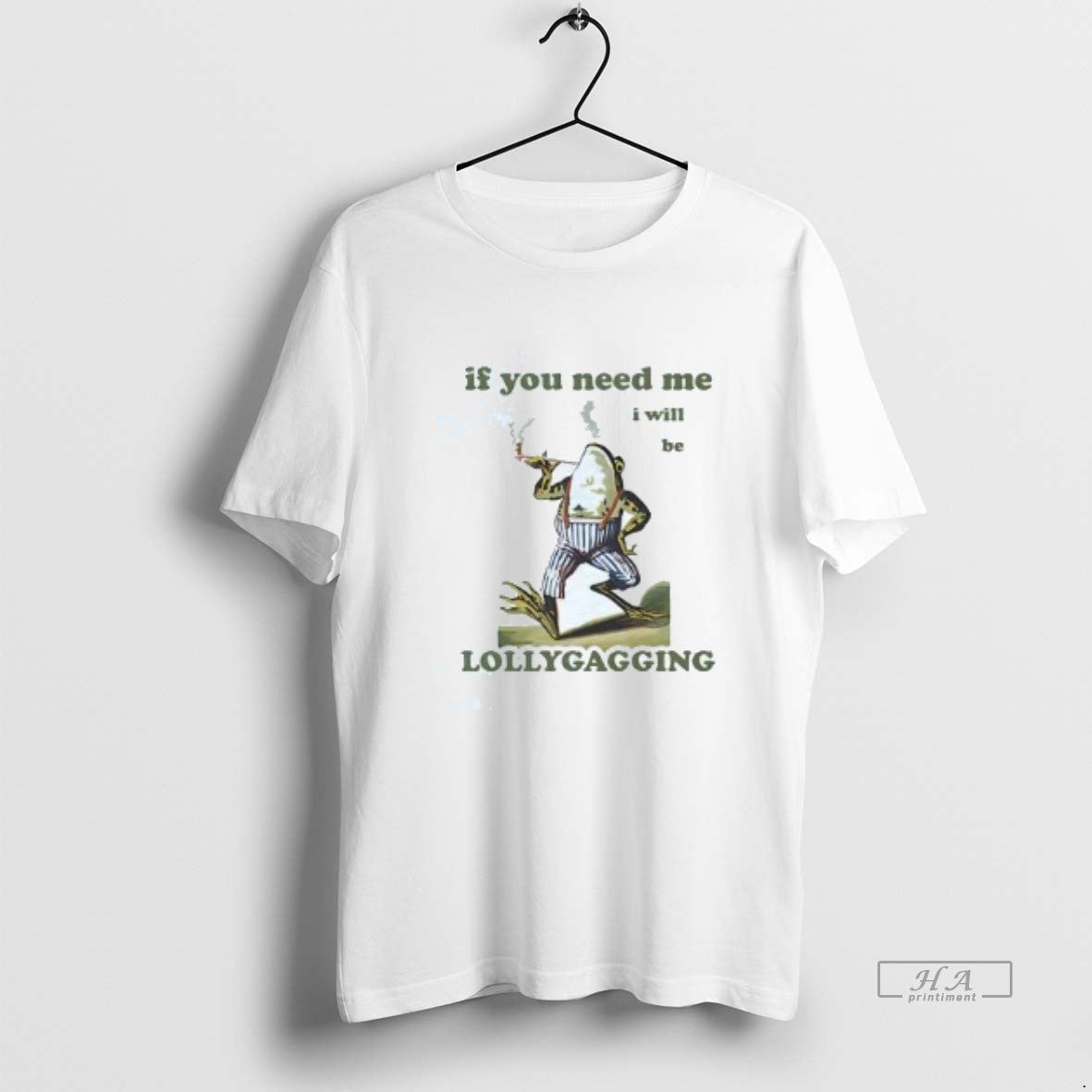 Official Ojc68mrh Frog Smoking If You Need Me I Will Be Lollygagging - T-Shirt, Sweatshirt, Hoodie