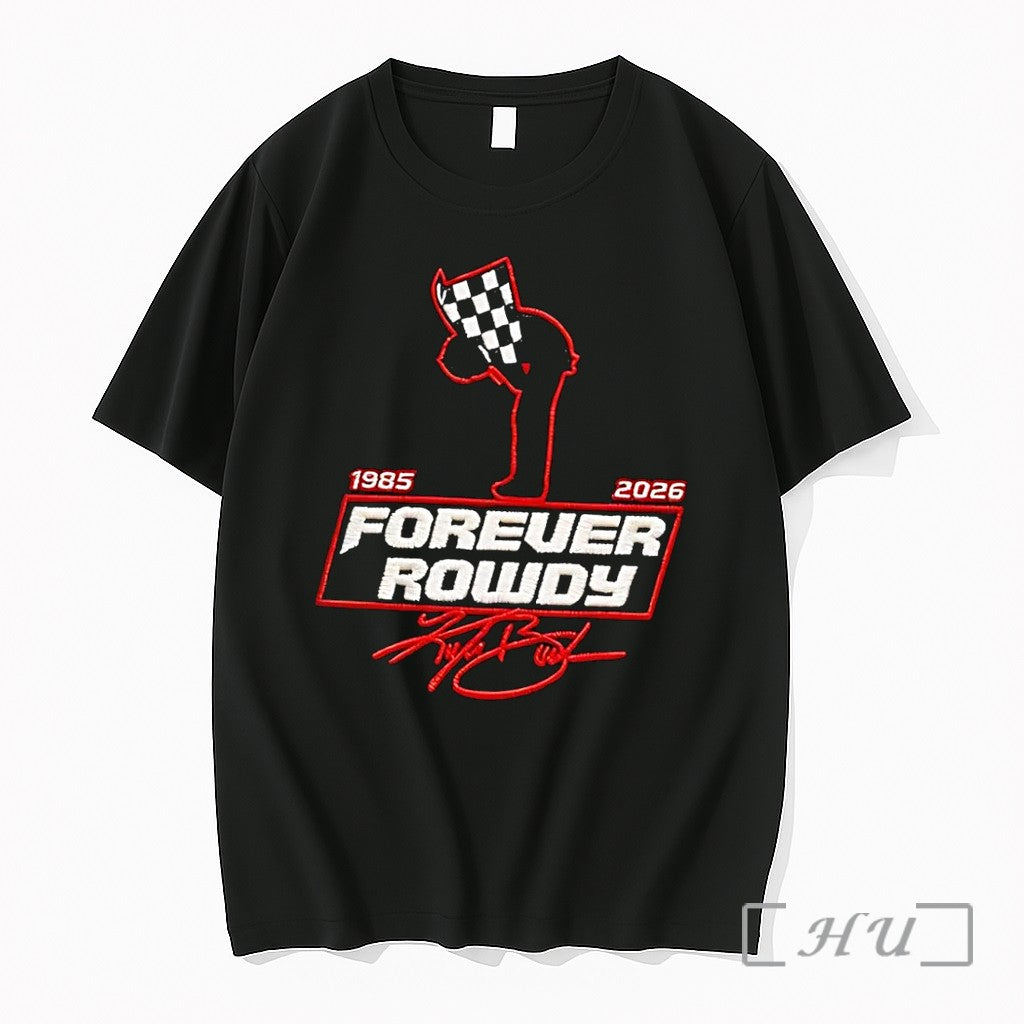 Officials 1985 2026 Forever Rowdy Kyle Busch - Adult & Kids T-Shirts, Sweatshirts & Hoodies apparel design preview 1