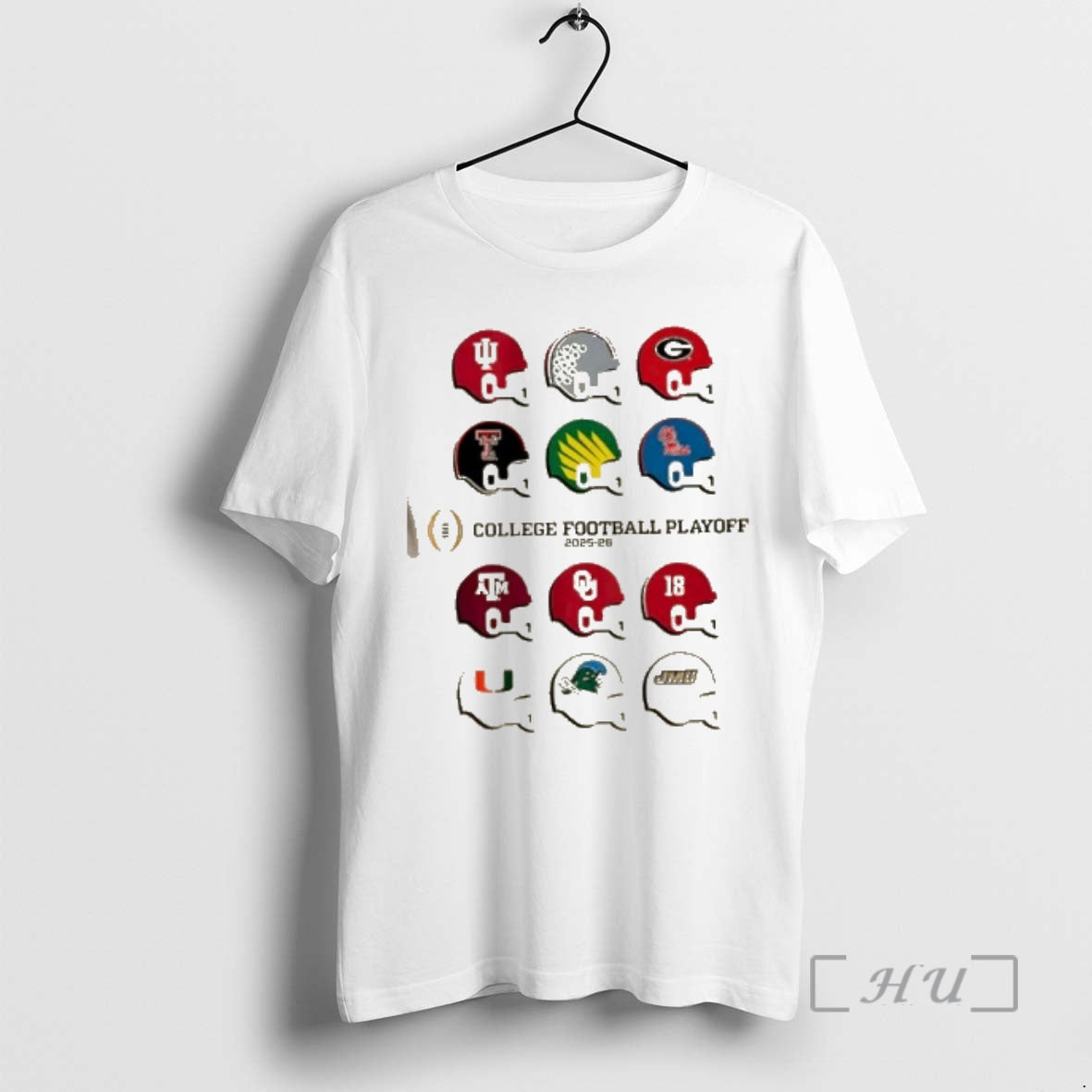 Officials 2025 Cfp College Football Playoff Field Toy Helmets - T-Shirt, Sweatshirt, Hoodie