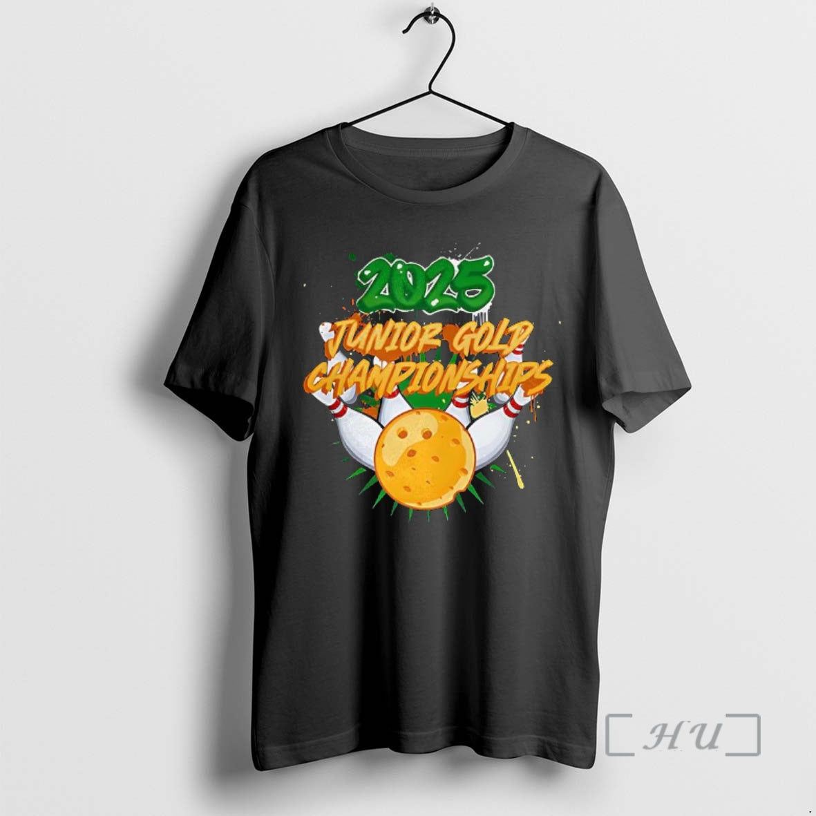 Officials 2025 Junior Gold Championships Bowling Graffiti - T-Shirt, Sweatshirt, Hoodie