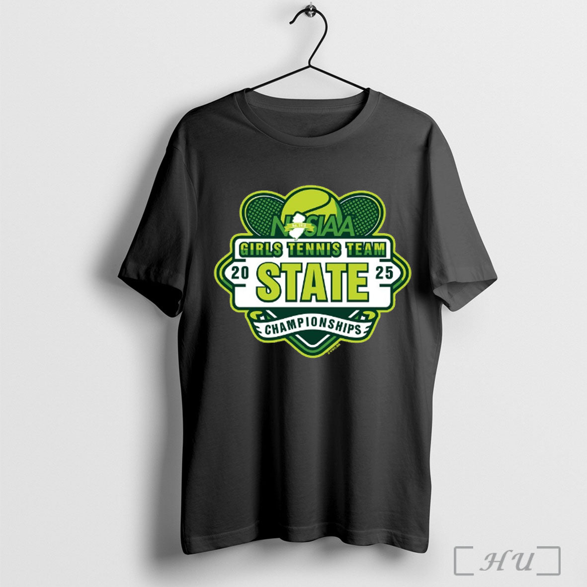 Officials 2025 Njsiaa Girls Tennis Team State Championship Logo T Shirt Unisex T-shirt, Sweatshirt, Hoodie, Long Sleeve Tee - T-Shirt, Sweatshirt, Hoodie