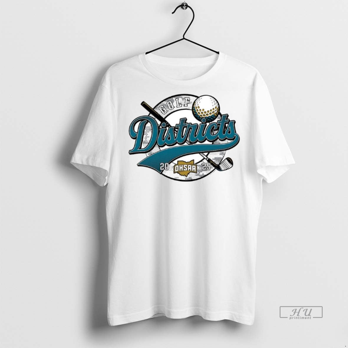 Officials 2025 Ohsaa Golf Districts Ornaments T Shirt Sweater Unisex T-shirt, Sweatshirt, Hoodie, Long Sleeve Tee - T-Shirt, Sweatshirt, Hoodie
