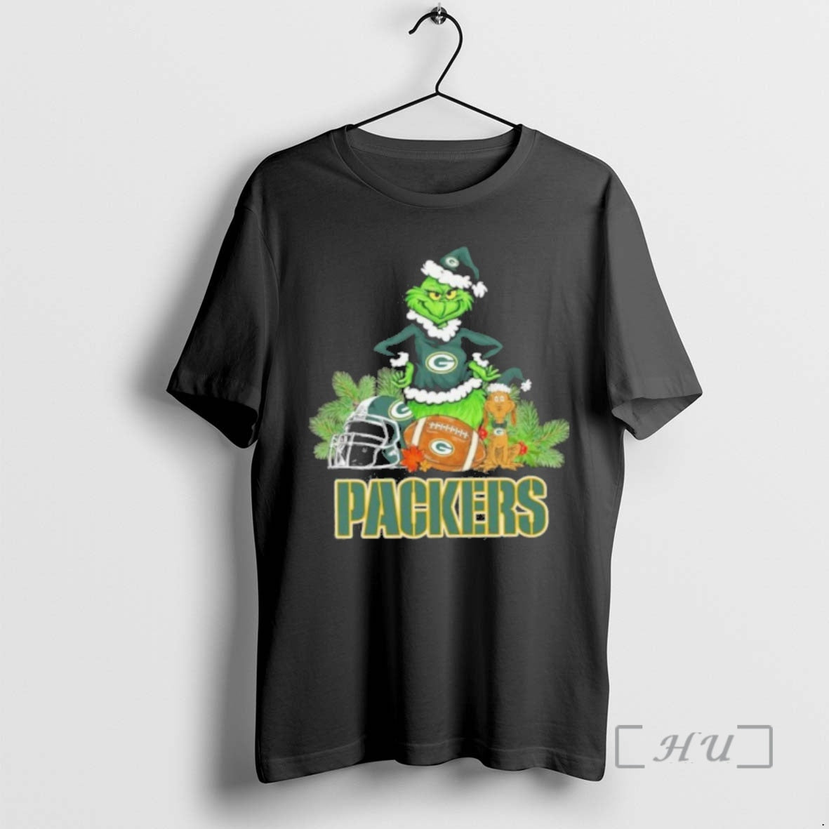Officials 2025 Santa Grinch X Dog Ball Merry Christmas Packers Logo Premium T Shirts Sweater - T-Shirt, Sweatshirt, Hoodie