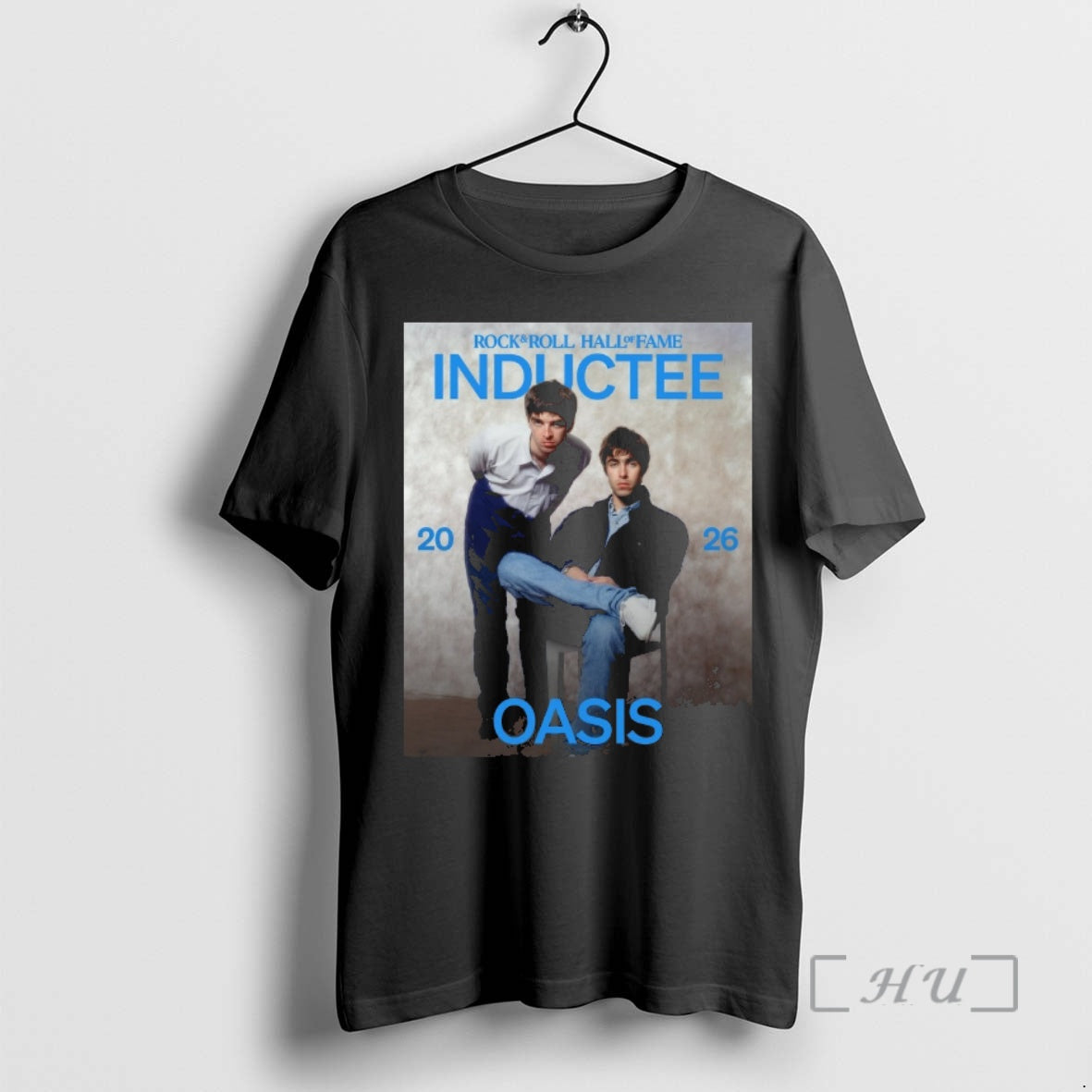Officials 2026 Inductee Rock Roll Hall Of Fame Oasis Unisex T-shirt, Sweatshirt, Hoodie, Long Sleeve Tee - T-Shirt, Sweatshirt, Hoodie