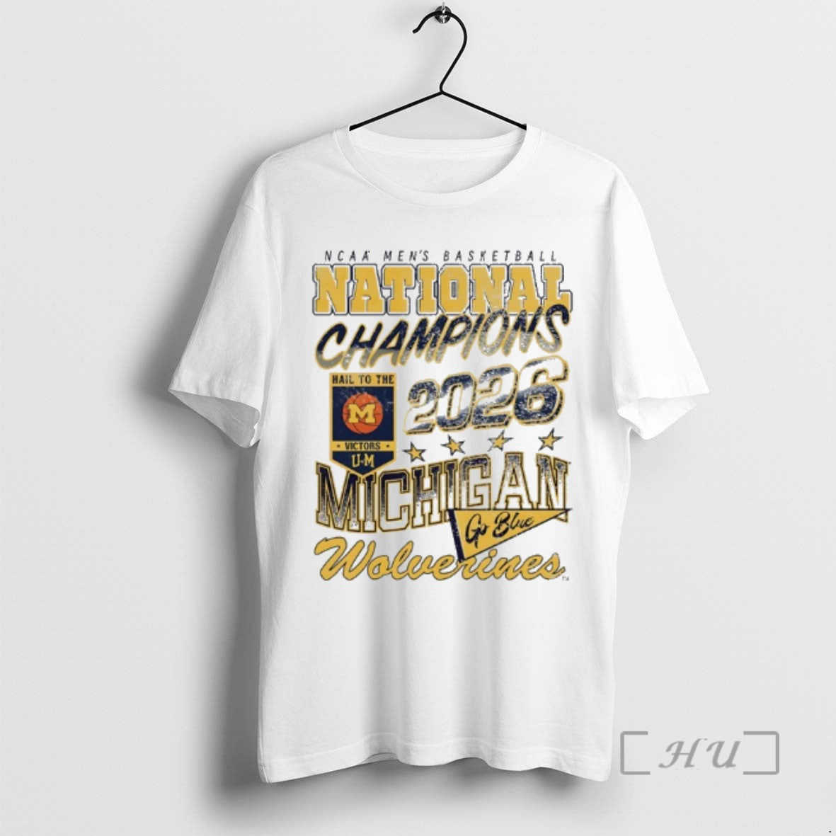 Officials 2026 Mens Basketball National Champions Michigan Wolverines Go Blue Unisex T-shirt, Sweatshirt, Hoodie, Long Sleeve Tee - T-Shirt, Sweatshirt, Hoodie