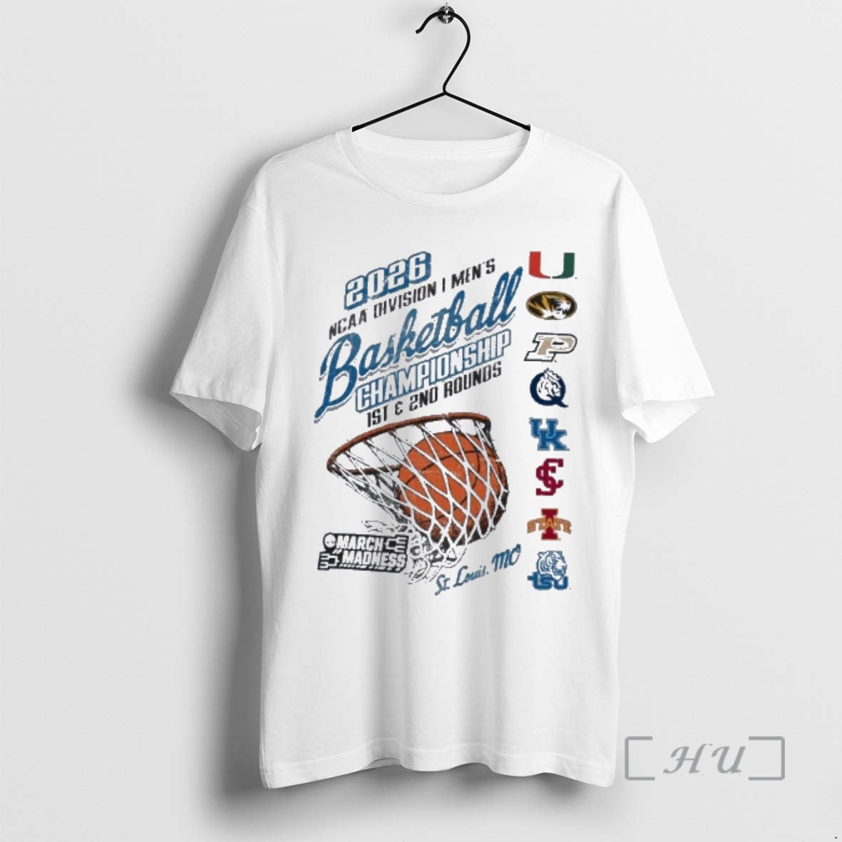 Officials 2026 Ncaa Di Mens Basketball Championship Regional 8 Teams St Premium T Shirts Sweater - T-Shirt, Sweatshirt, Hoodie