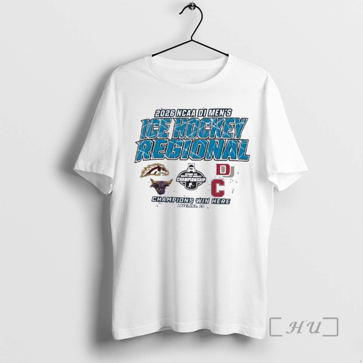 Officials 2026 Ncaa Di Mens Ice Hockey Loveland Regional 4 Teams Premium T Shirts Sweater Unisex T-shirt, Sweatshirt, Hoodie, Long Sleeve Tee - T-Shirt, Sweatshirt, Hoodie