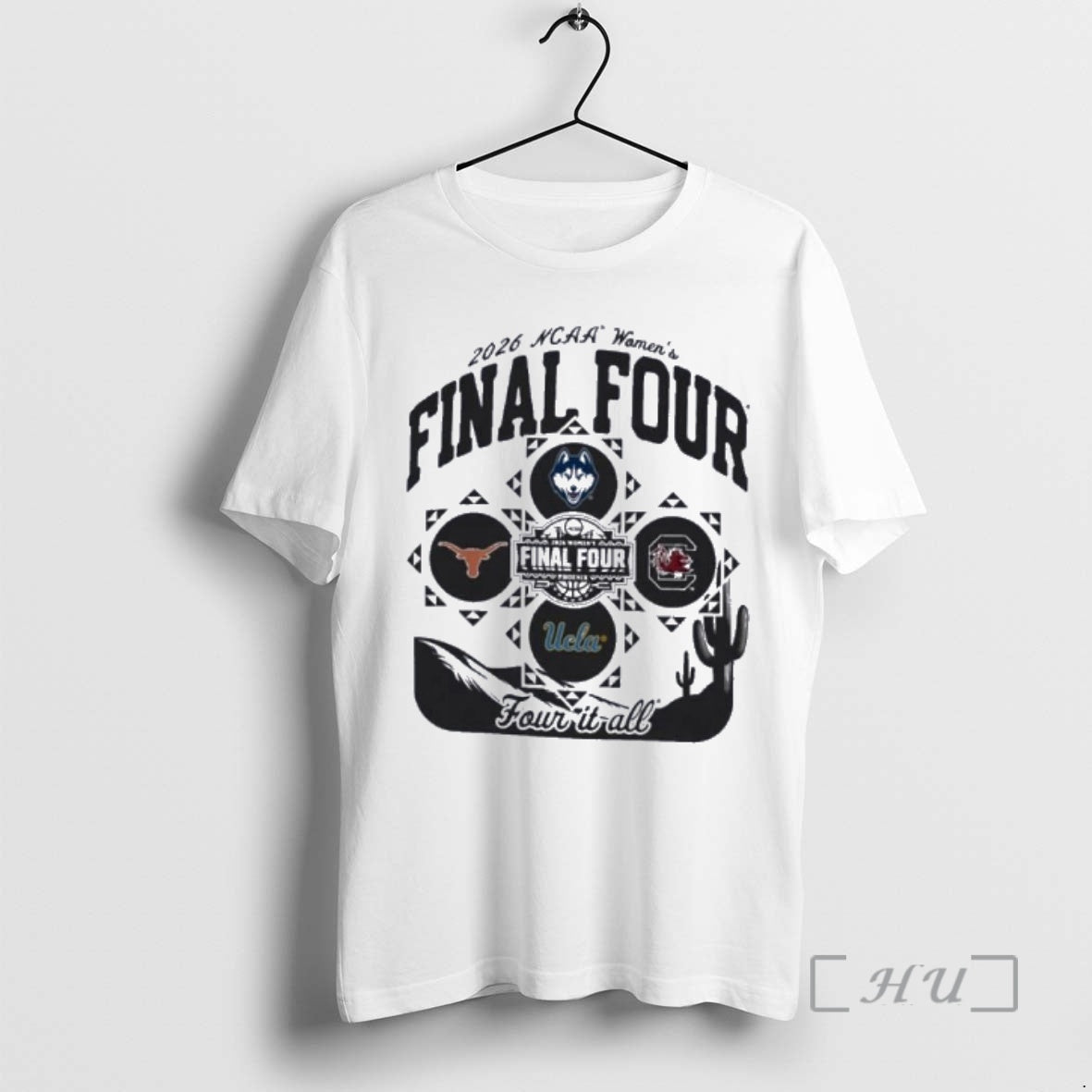Officials 2026 Ncaa Womens Final Four Semifinal 4 Teams Unisex T-shirt, Sweatshirt, Hoodie, Long Sleeve Tee - T-Shirt, Sweatshirt, Hoodie