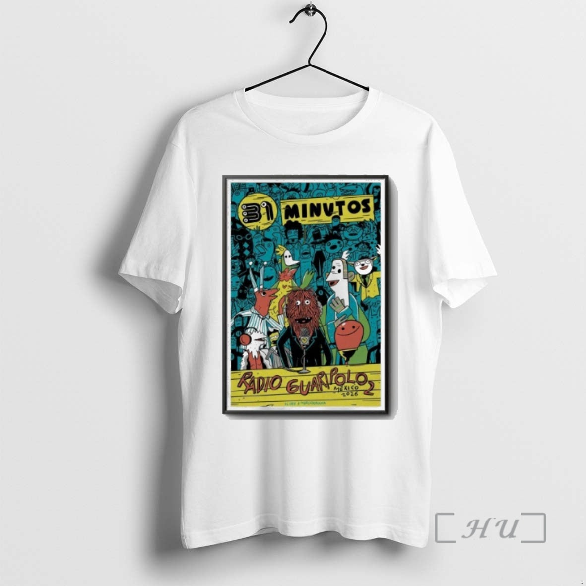 Officials 31 Minutos Radio 6 Uaripo 2 Mexico 2026 Unisex T-shirt, Sweatshirt, Hoodie, Long Sleeve Tee - T-Shirt, Sweatshirt, Hoodie