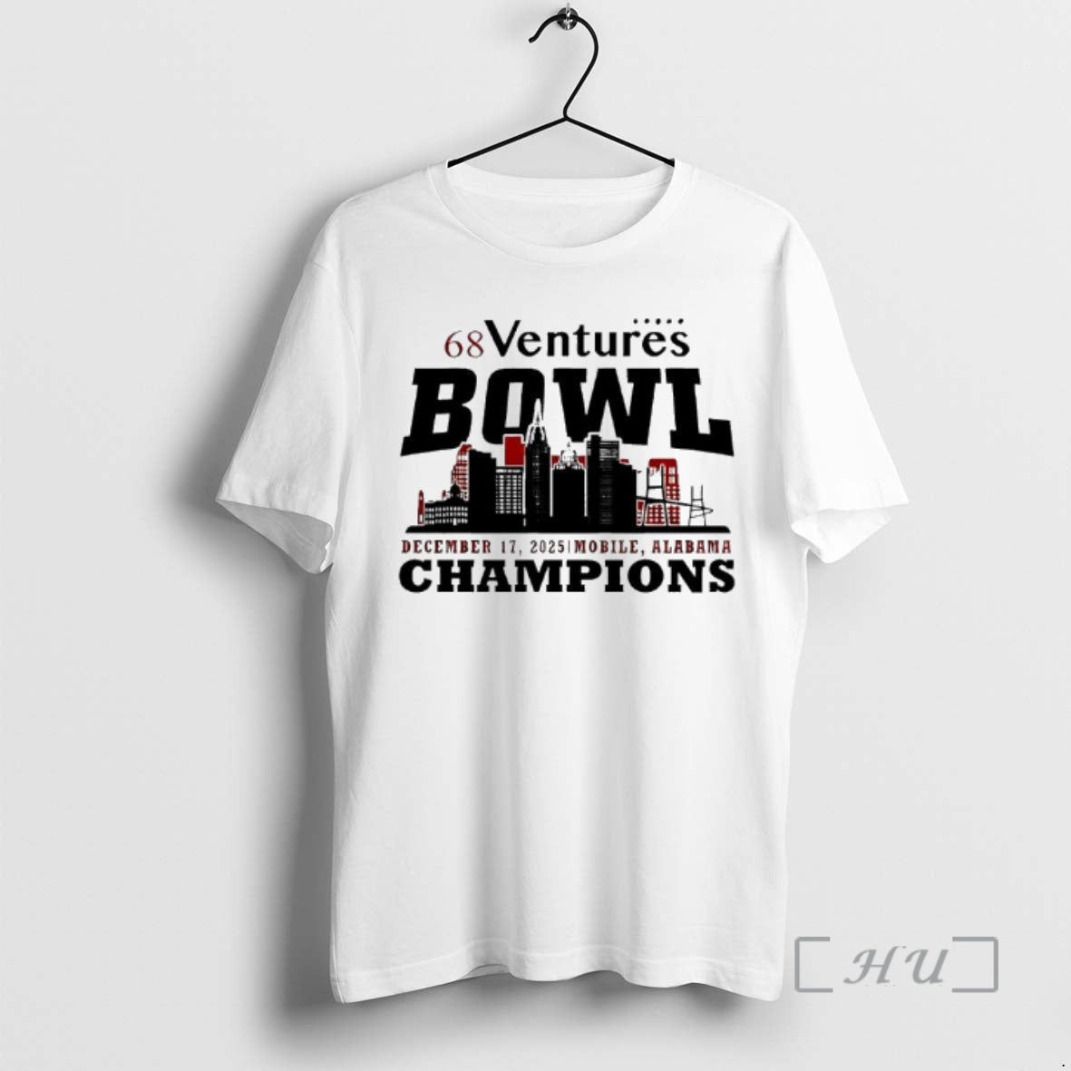 Officials 68 Ventures Bowl Mobile Al 2025 Champions December 17th 2025 Mobile Alabama Premium - T-Shirt, Sweatshirt, Hoodie