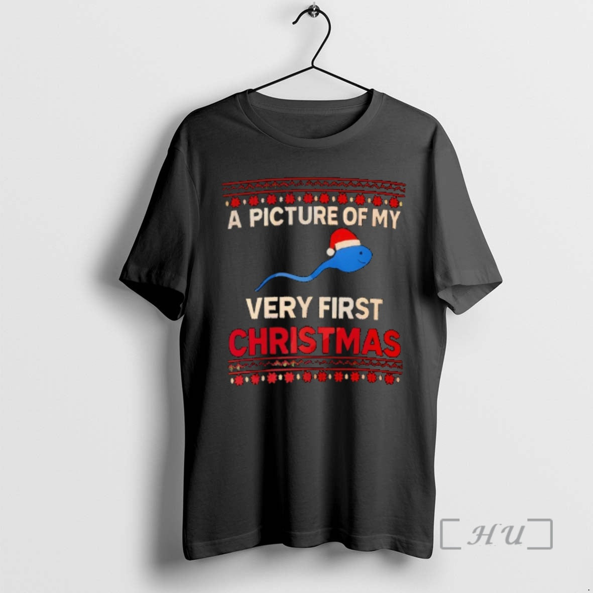 Officials A Picture Of My Very First Christmas - T-Shirt, Sweatshirt, Hoodie