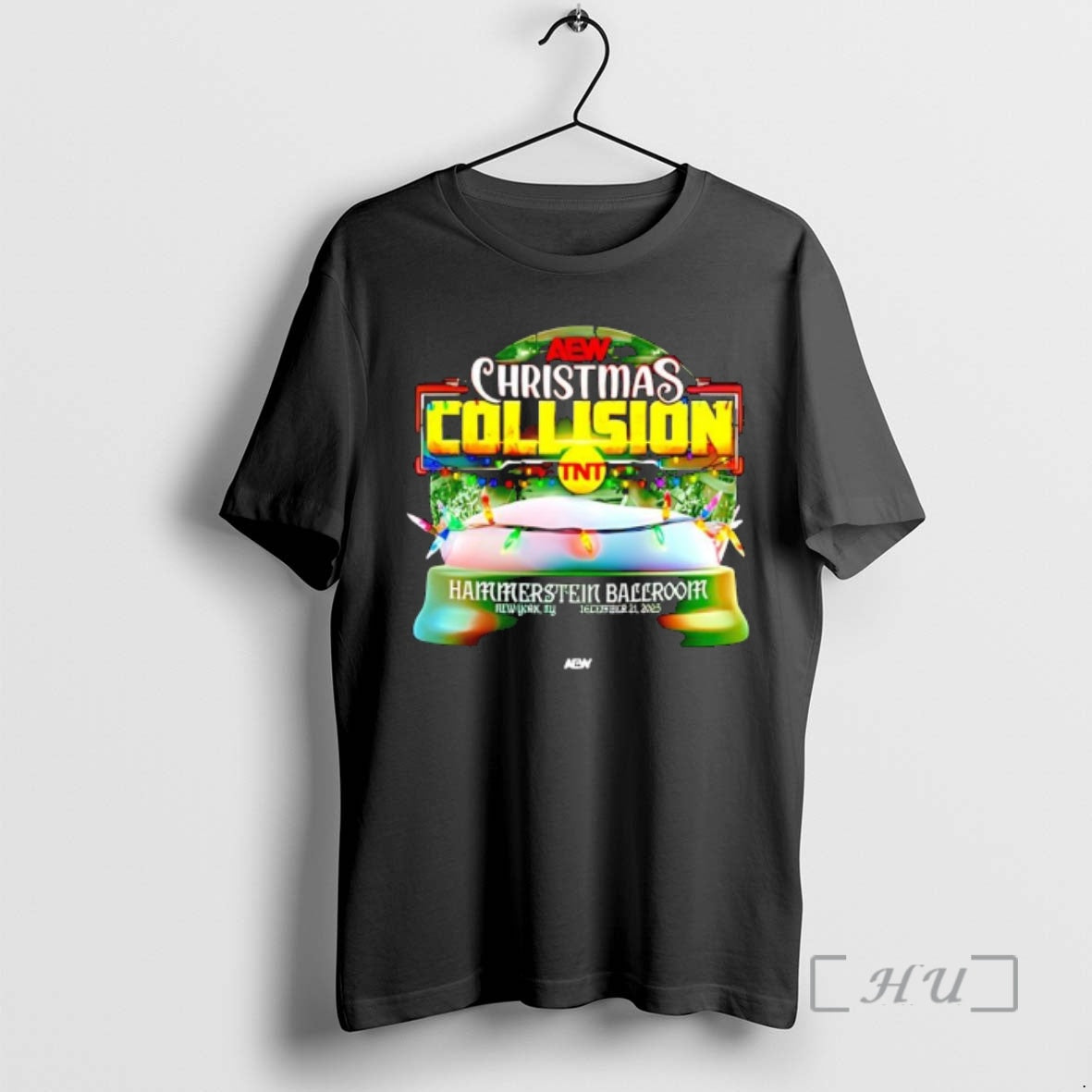 Officials Aew Christmas Collision 2025 Hammerstein Ballroom - T-Shirt, Sweatshirt, Hoodie