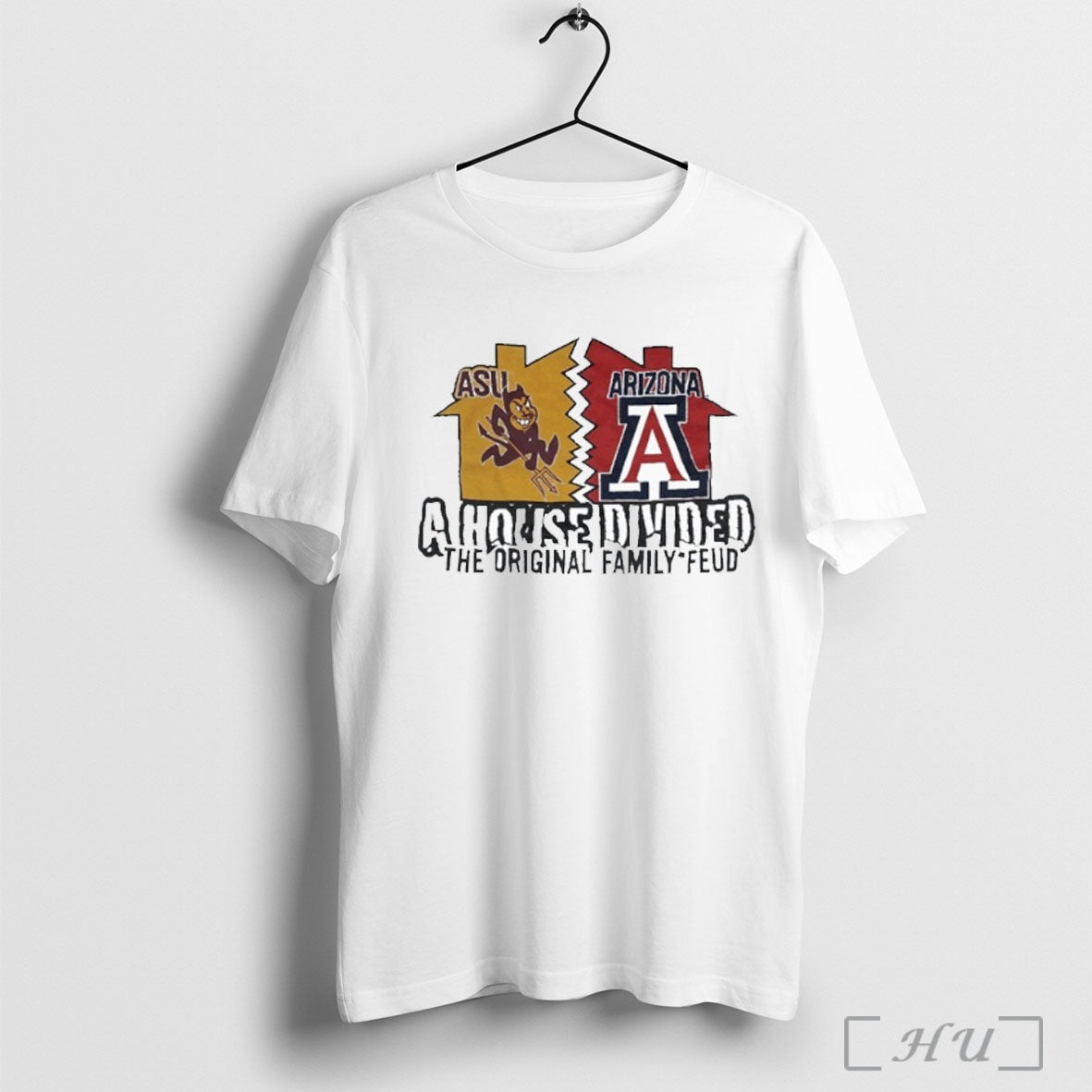 Officials Asu Sun Devils Vs Arizona Wildcats A House Divided T Shirt Unisex T-shirt, Sweatshirt, Hoodie, Long Sleeve Tee - T-Shirt, Sweatshirt, Hoodie