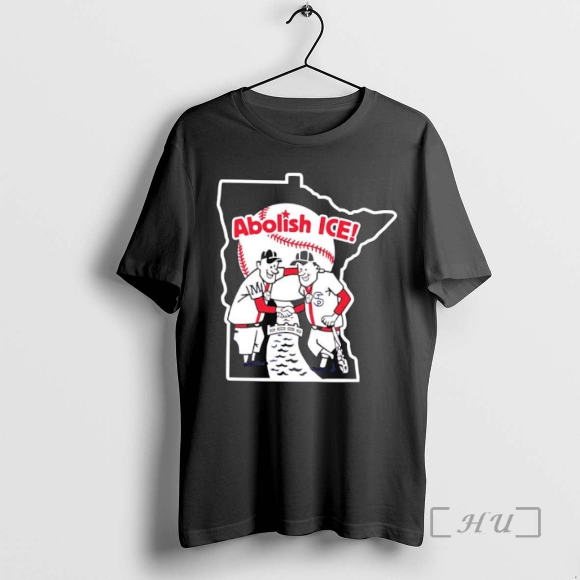 Officials Abolish Ice Twins Map - T-Shirt, Sweatshirt, Hoodie
