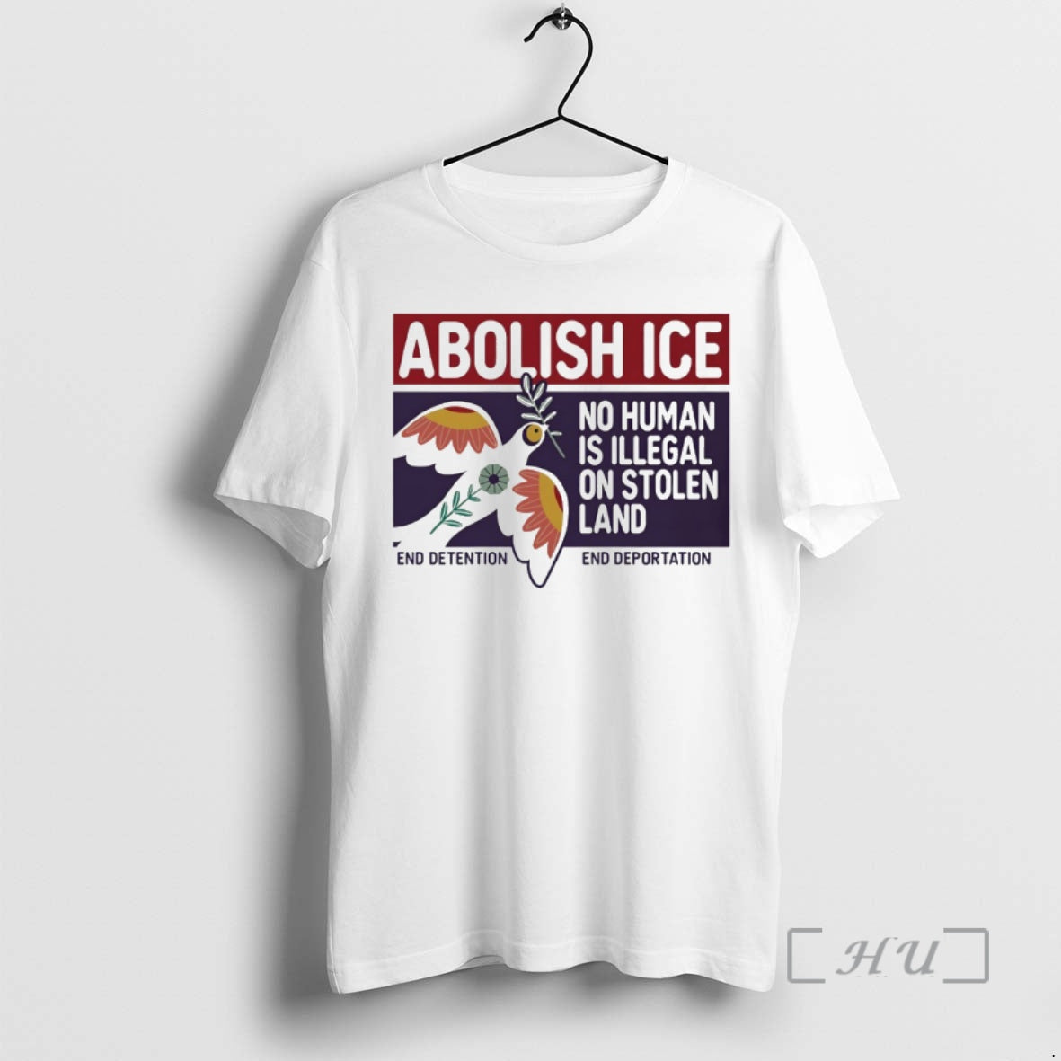 Officials Abolish Ice No Human Is Illegal On Stolen Land - T-Shirt, Sweatshirt, Hoodie